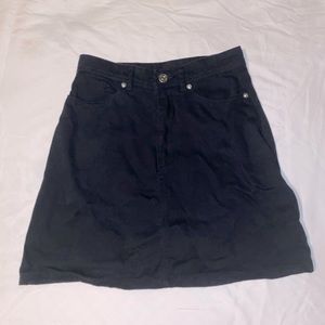 BRAND NEW Black Denim Skirt